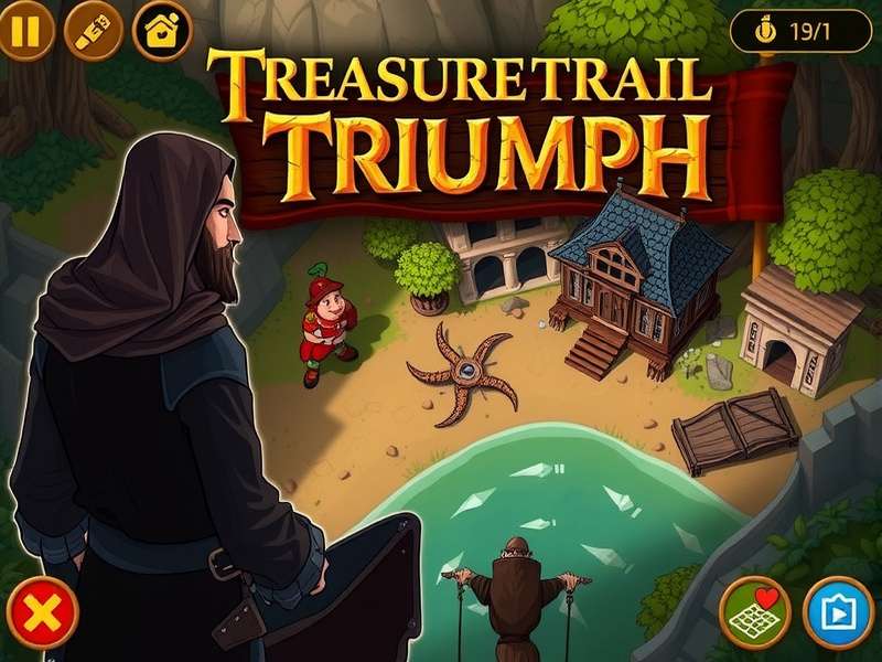 Treasure Trail Triumph Game Screenshot
